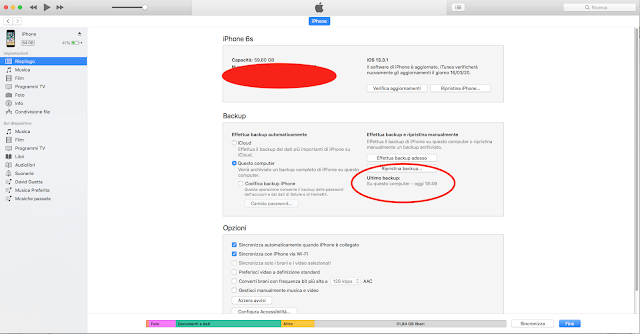 Codificare-un-backup-con-iTunes-cifratura
