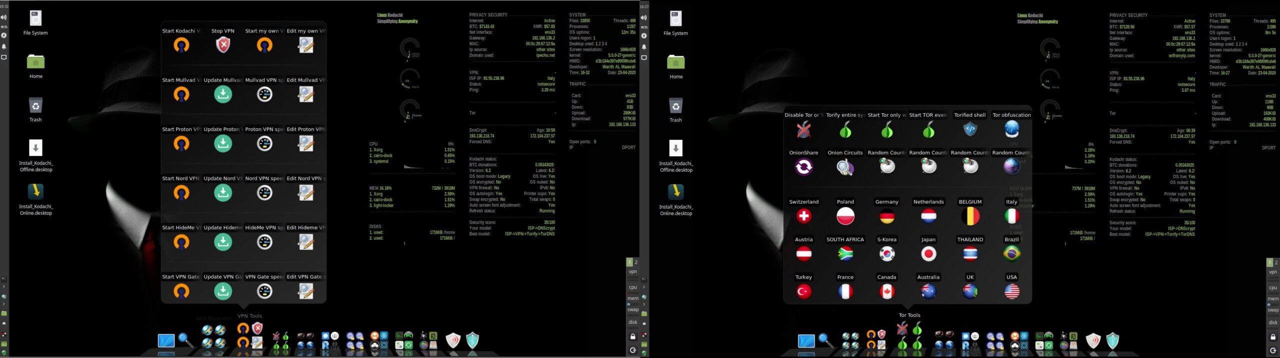 Kodachi VPN TOR