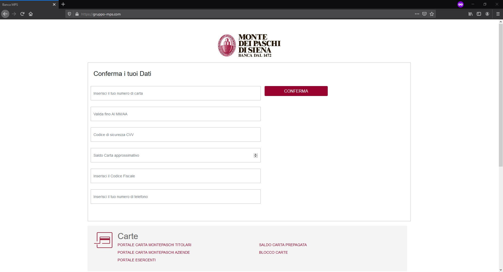 Truffa-via-SMS-questa-volta-tocca-a-Banca-MPS-inserimento-dati