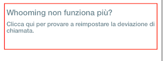 whooming-non-funziona