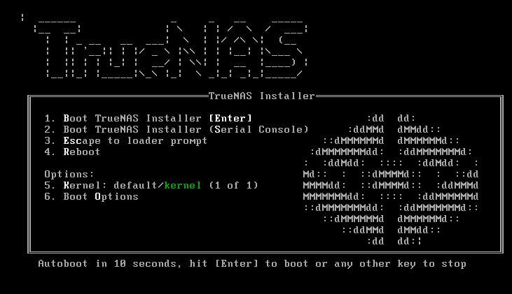truenas-su-qnap-bootloader