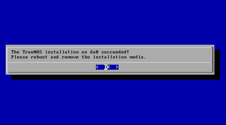truenas-su-qnap-installation-complete
