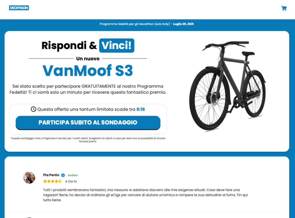 decathlon-truffa-rispondi-e-vinci-un-vanmoof-s3-partecipa-al-sondaggio