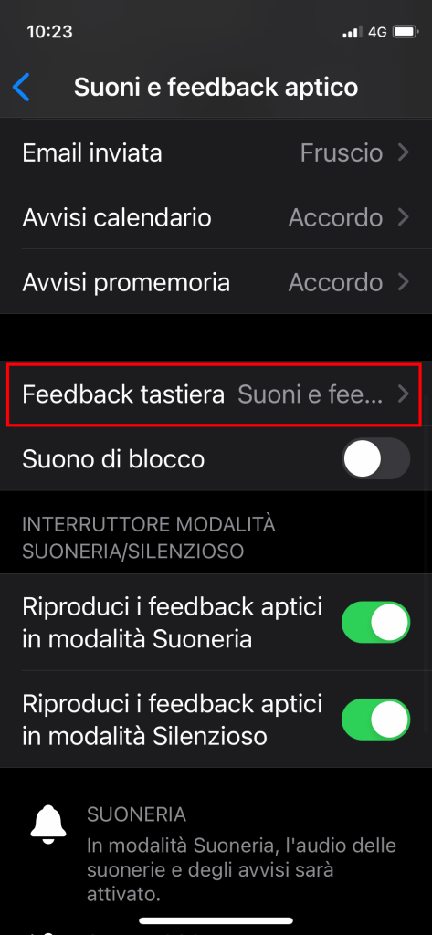 abilitare-la-vibrazione-della-tastiera-su-ios-16-feedback-tastiera