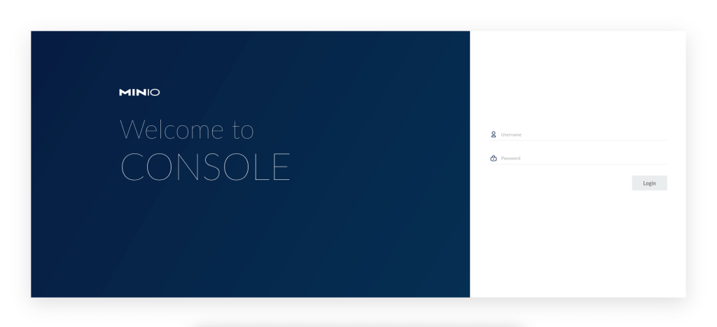 truenas s3 storage minio jail console login