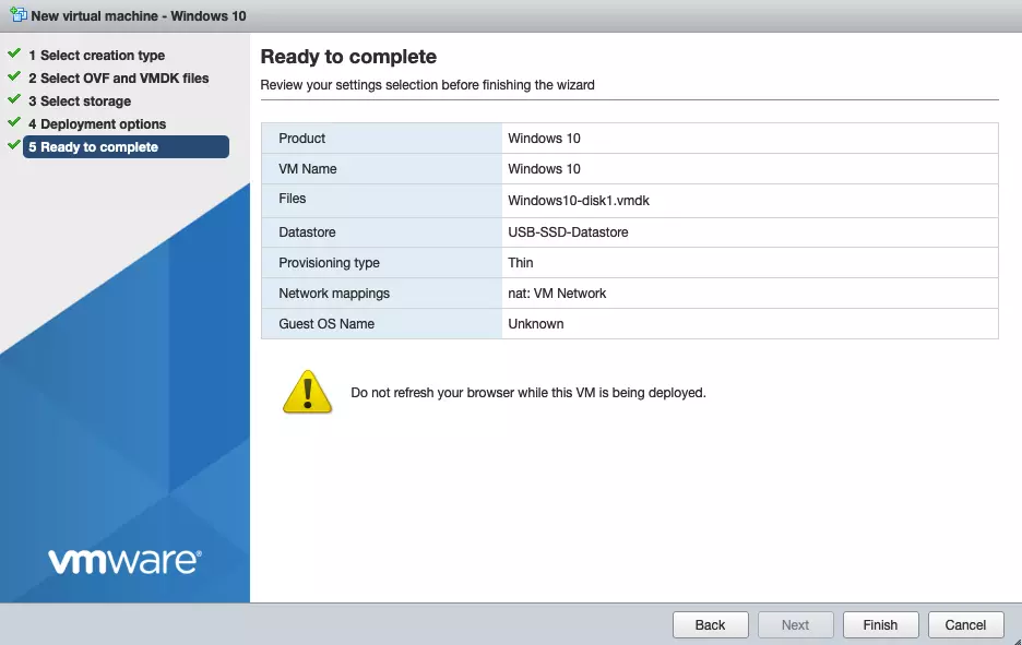 come-migrare-virtual-machine-da-vmware-fusion-a-esxi-riepilogo-importazione