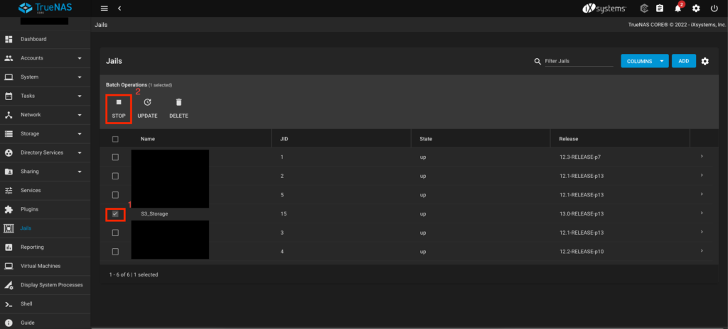 truenas-s3-storage-minio-jail-stop
