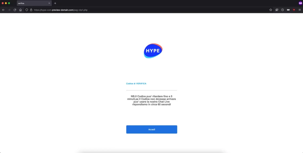 truffa-hype-la-sua-carta-e-in-fase-di-blocco-codice-verifica