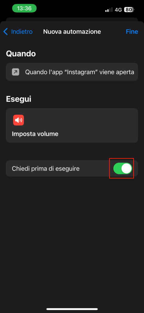 come-impostare-volume-automatico-su-iphone-chiedi-prima-di-eseguire