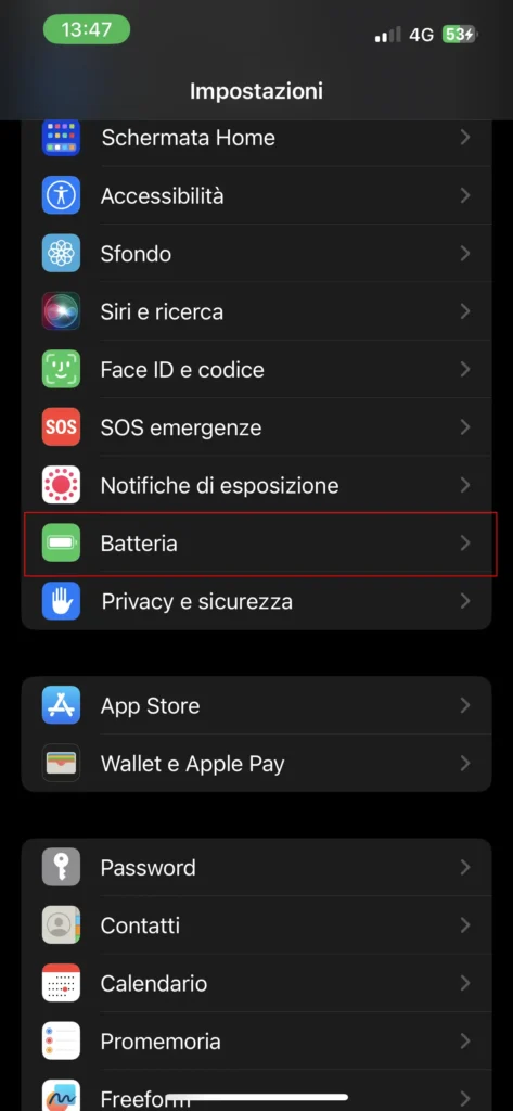 controllare-stato-batteria-iphone-salute-sezione-impostazioni