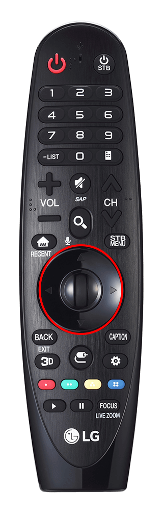 webos-come-togliere-puntatore-tv-lg-magic-remote-rotella
