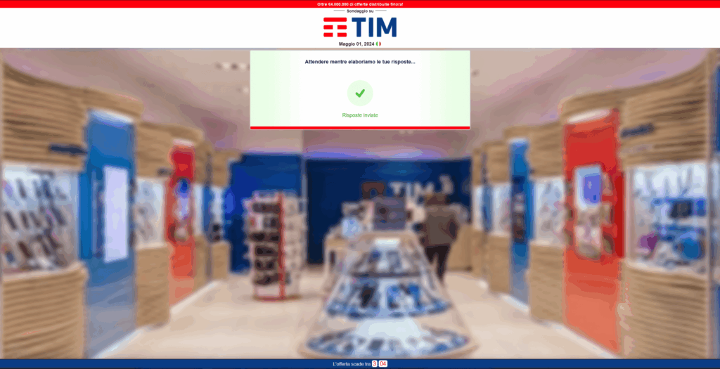 tim-congratulazioni-sei-stato-selezionato-sondaggio-risposte-inviate