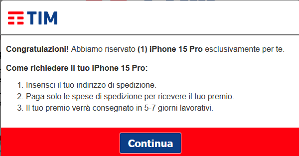 tim-congratulazioni-sei-stato-selezionato-spedizione